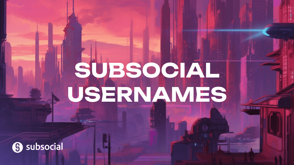 Improving Polkadot's Identity System With Subsocial Usernames
