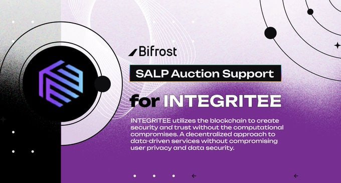 Bifrost supports the Integritee Polkadot Crowdloan!