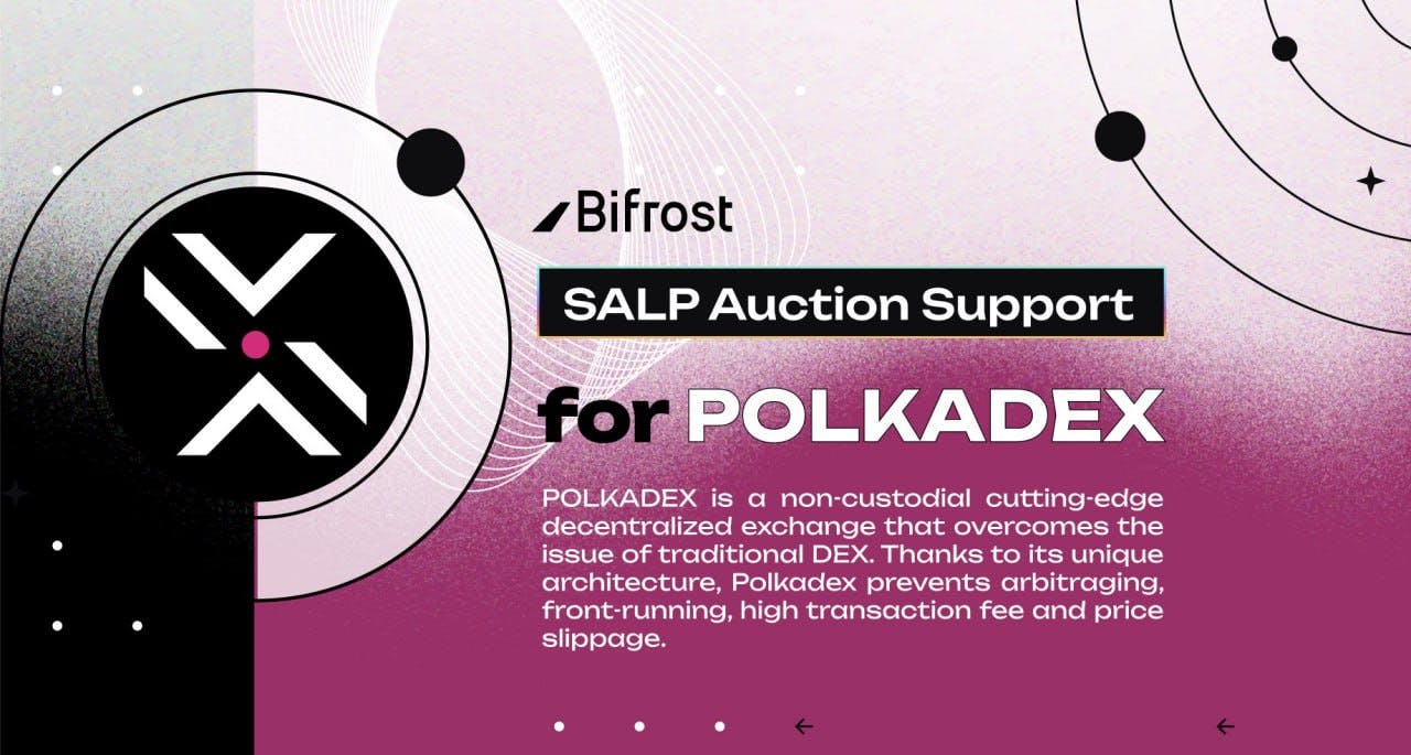 Polkadot Auctions Season is here: Bifrost is happy to support Polkadex Crowdloan! 🎉